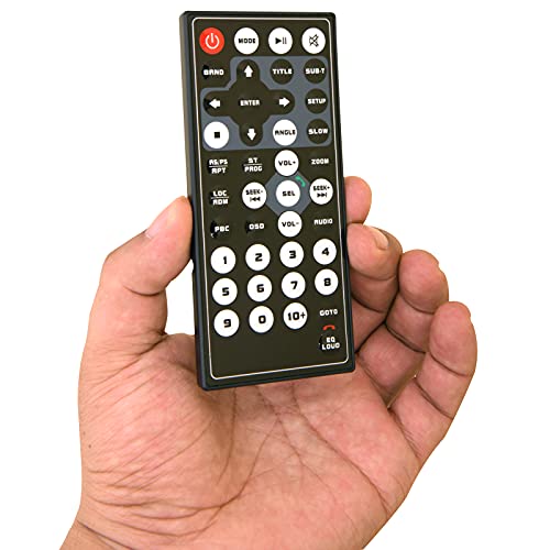YAOHUIMI Replacement Remote Control for Dual Axxera Jensen Electronics Car Audio Digital Media Receivers Remote Control XDVD236BT DV526BT XDVD256BT DV527BT XDVD770BT XDVD176BT AXV150BT AVM101LH AVM700Ui - Image 3