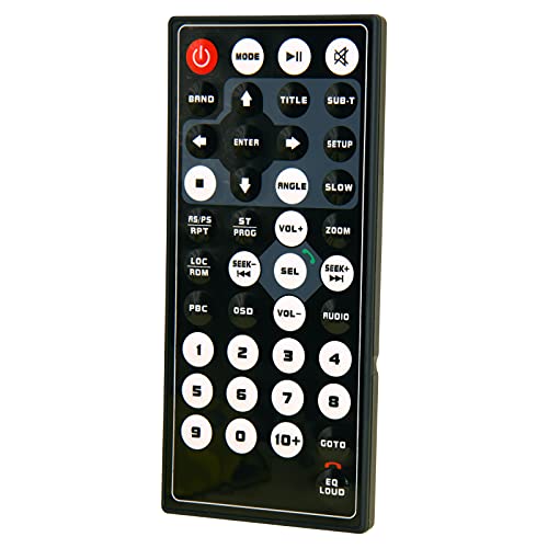 YAOHUIMI Replacement Remote Control for Dual Axxera Jensen Electronics Car Audio Digital Media Receivers Remote Control XDVD236BT DV526BT XDVD256BT DV527BT XDVD770BT XDVD176BT AXV150BT AVM101LH AVM700Ui - Image 2