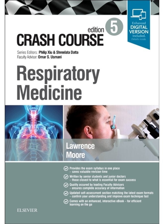 Crash Course Respiratory Medicine - Paperback