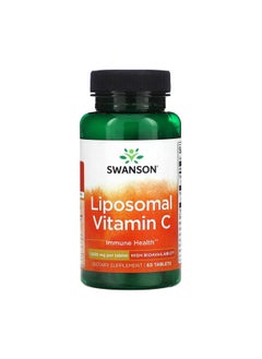 SWANSON Liposomal Vitamin C, 1,000 mg, 60 Tablets 