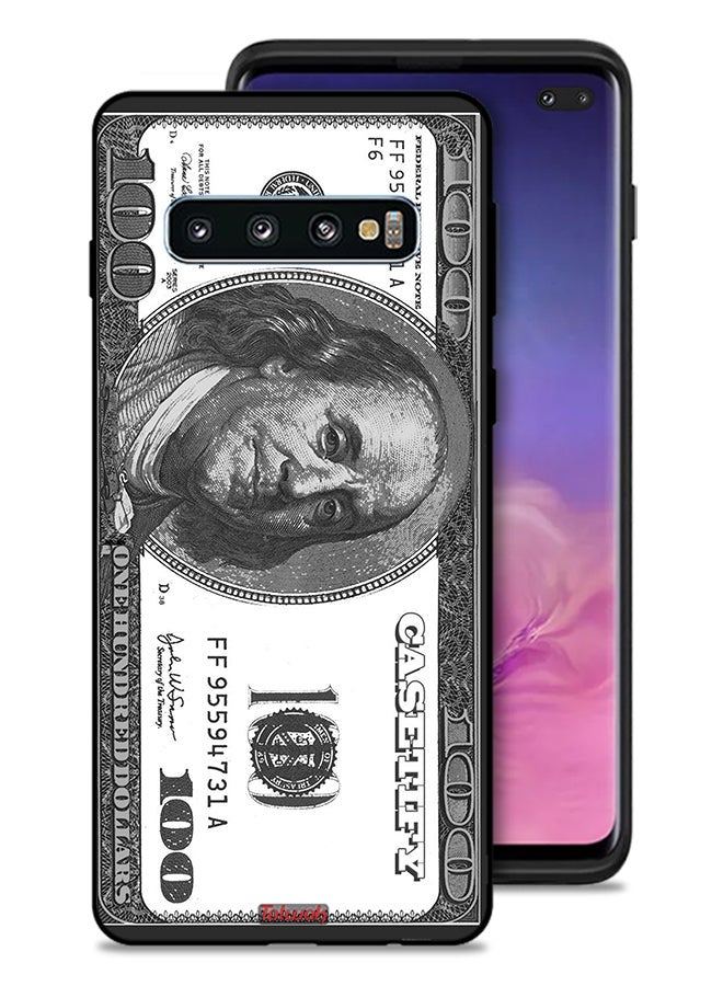 Tolwak Samsung Galaxy S10 Plus Protective Case Cover Dollar Pattern - Image 1
