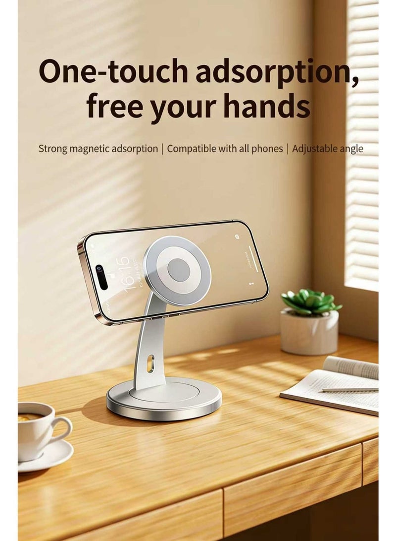 اوراکس حامل الهاتف المغناطيسي القوي لـ MagSafe,اكسسوارات المحمولة,دوران 720 درجة,حامل عالمي,سهولة التركيب,المحمولة لمكتب السيارة - Image 2