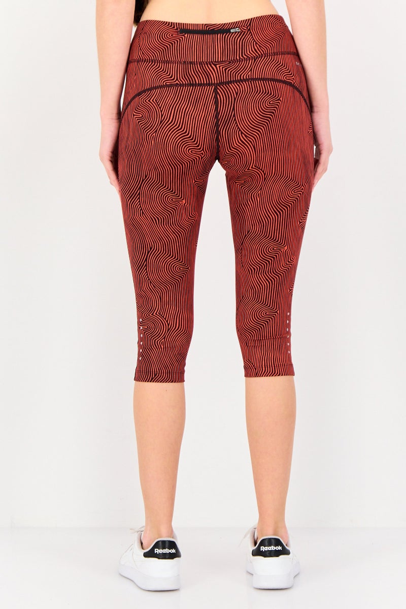 Nike Women Tight Fit Training 3/4 Leggings, Multicolor - Image 3