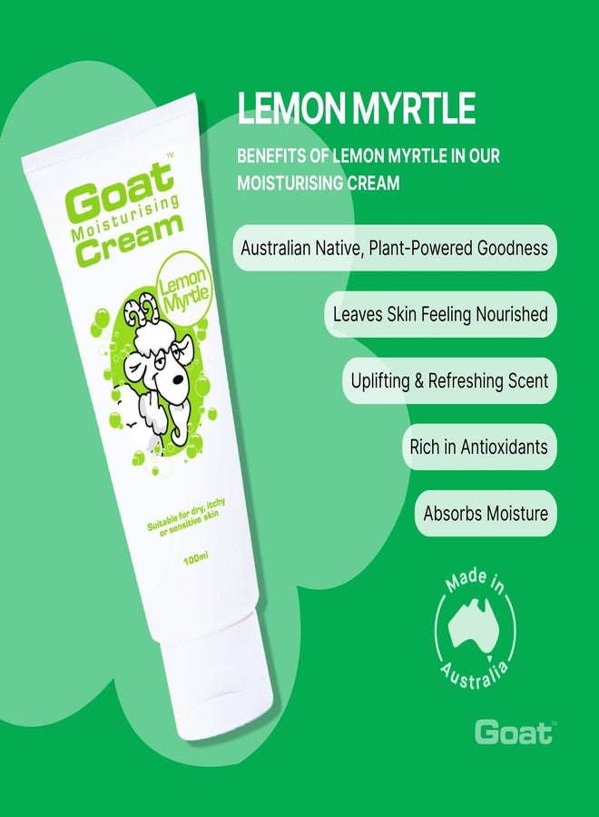 Goat Milk Cream with Lemon Myrtle 100ml - Image 2