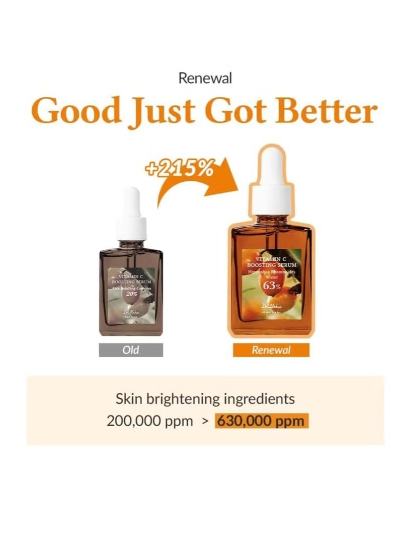 Dr.althea Sérum booster de vitamine C et sérum vitaminé doux du Dr Thea Convient aux peaux sensibles Unifie le teint Bon pour la pigmentation et les soins coréens de la peau Stimule et revitalise - Image 2