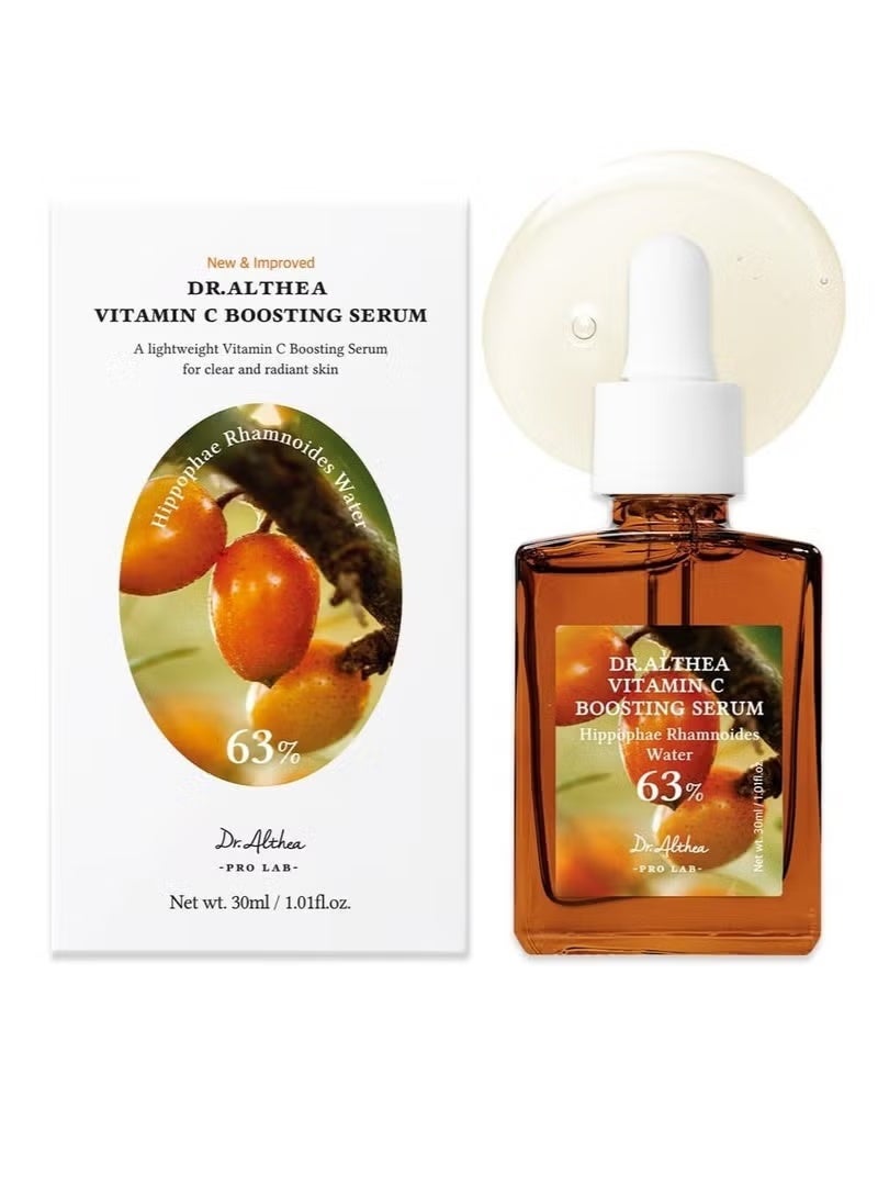 Dr.althea Sérum booster de vitamine C et sérum vitaminé doux du Dr Thea Convient aux peaux sensibles Unifie le teint Bon pour la pigmentation et les soins coréens de la peau Stimule et revitalise - Image 1