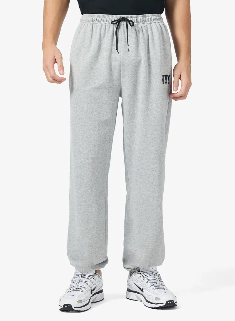 Seventy Five Basics NYC Oversized Elasticted Hem Joggers