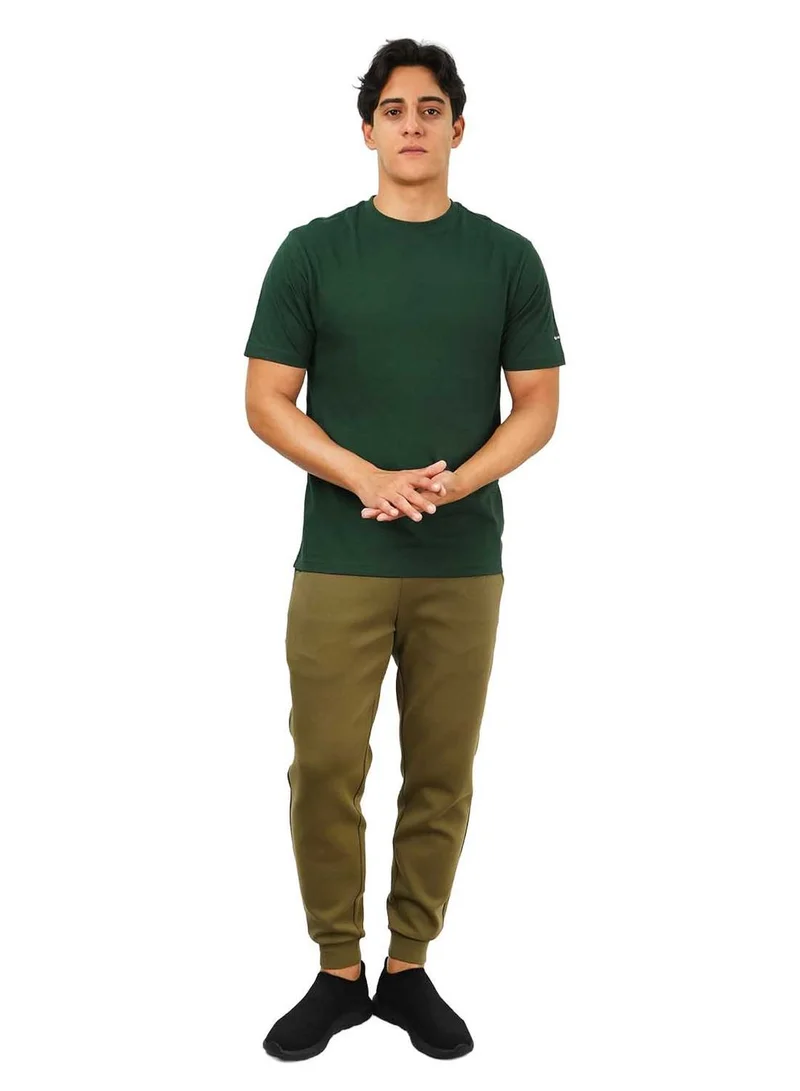 جيوردانو تي شيرت رجالي قطن جوردانو بقصة ضيقة وياقة دائرية وأكمام قصيرة