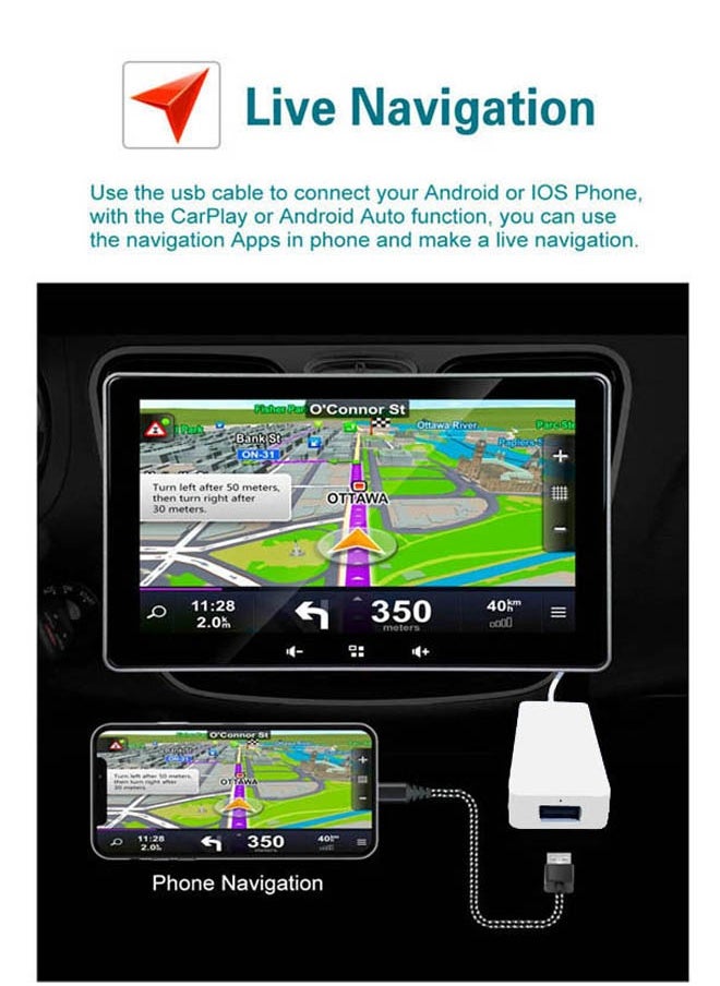 Speed - HQ Car Smart Box for Wired CarPlay and Android Auto Multimedia Player for Only Car Android Screen - Image 1