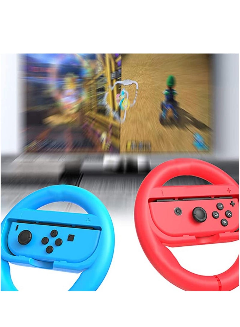 HB-S002 2Pcs Game Wheel Compatible with Nintendo Switch Joypad Handle Steering Wheel NS Switch Controller - Image 5