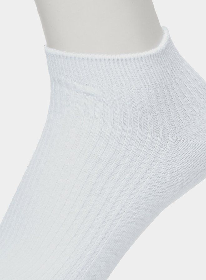 Styli Pack of 4 -Ribbed Ankle Length Socks  - Image 3