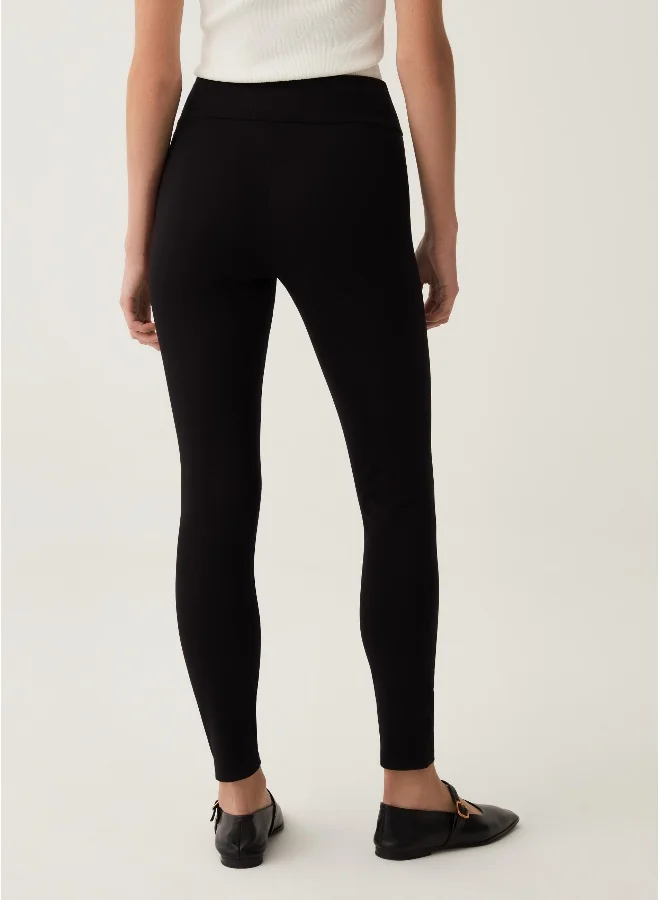 Ovs Leggings with cut-out details