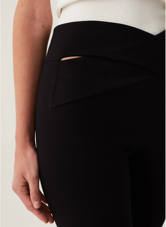 Ovs Leggings with cut-out details