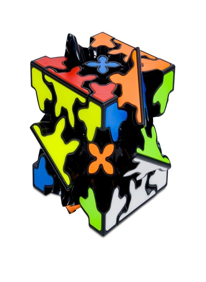Cubelelo Drift Gear 3x3 Tiled Black Puzzle - Unique Gear Mechanism Speedcube for Enthusiasts & Beginners | Durable, Smooth-Turning, and Visually Striking 3x3 Magic Cube for Kid - Image 4