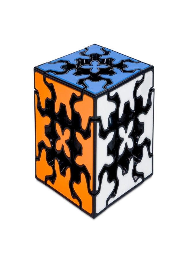 Cubelelo Drift Gear 3x3 Tiled Black Puzzle - Unique Gear Mechanism Speedcube for Enthusiasts & Beginners | Durable, Smooth-Turning, and Visually Striking 3x3 Magic Cube for Kid - Image 2