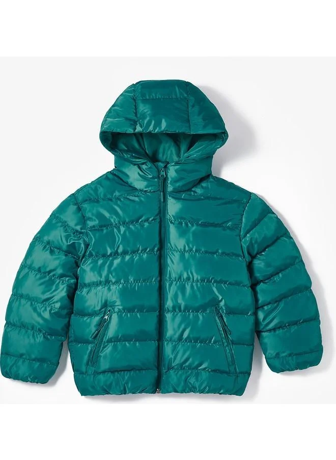 جون June Boy Basic Coat Green