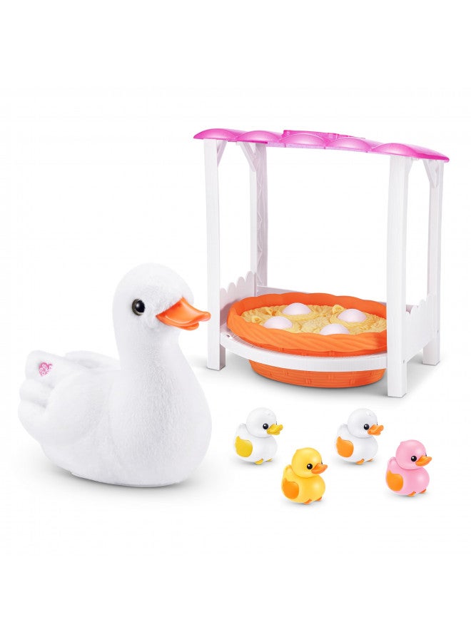 Pets Alive Mama Duck Surprise by ZURU, 4 Surprise Eggs, Baby Ducklings, 10+ Sounds, Walking Toy, Interactive Girls Toy, Ages 3+ - Image 5
