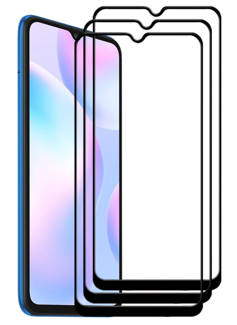 ACLIX 3 Pieces Antistatic ESD Dustproof Premium Quality High Definition Tempered Glass Screen Protector Designed For Xiaomi Redmi 9A - Image 1
