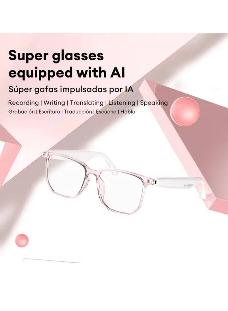 HYUNDAI AI Intelligent Bluetooth Real-time Translation Subtitles Super Glasses Multi-language Simultaneous Translation  - Image 3
