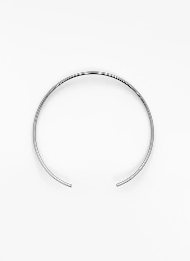 Lichi  Round necklace in smooth metal for Women | Best Price UAE