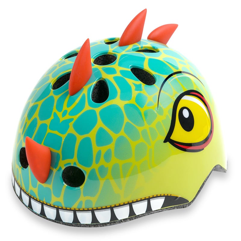 Anharluka Kids Toddler Bike Helmet with Dinosaur 3D Design, Adjustable Lightweight for Child Infant Baby, Multi-Sports Helmet for Bicycle Scooter Skateboard, 2 Sizes for Age 1-3-5 Years Boys Girls (Green S) - Image 1
