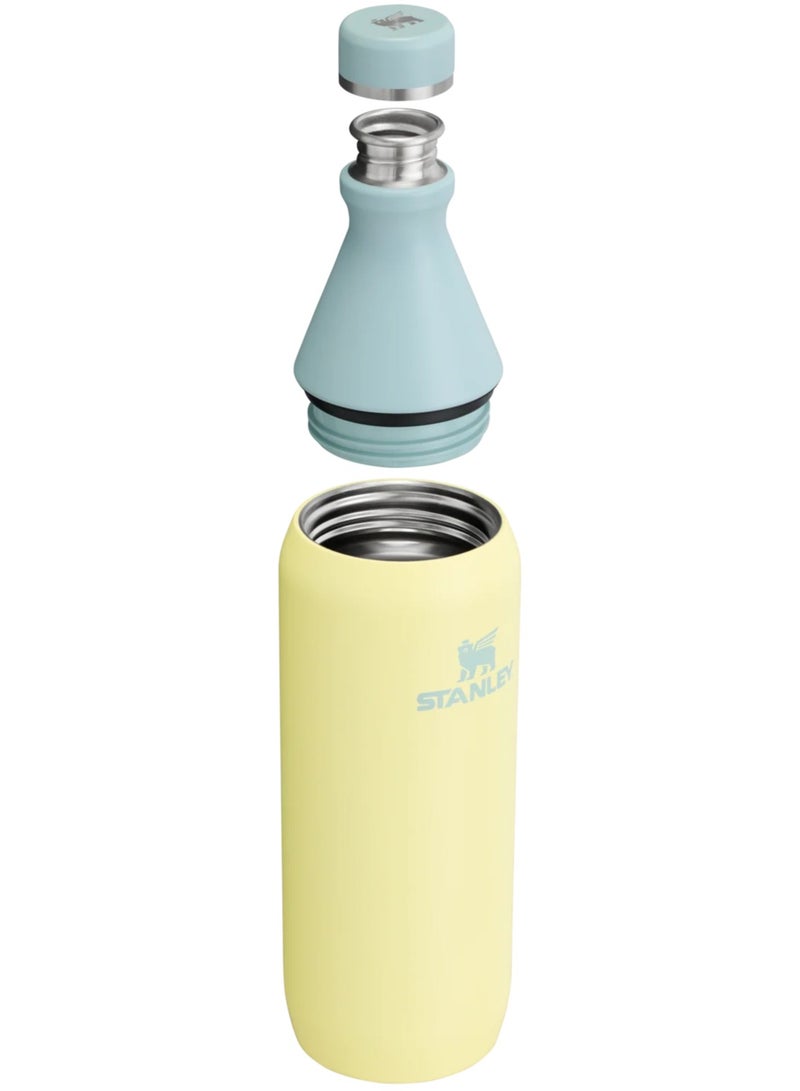 Stanley All Day Slim Leakproof Water Bottle 20Oz | 6Hr Cold, 11Hr Iced | Bpa-Free Recycled Stainless Steel | Double Opening For Ice & Easy Cleaning | Dishwasher Safe & Car Cup Holder Compatible - Image 3