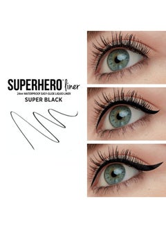 IT COSMETICS IT Cosmetics Superhero Liquid Eyeliner Pen, Black - 24-Hour Waterproof Formula Won’t Smudge or Fade - With Peptides, Collagen, Biotin & Kaolin Clay - 0.03 fl oz  - Image 2