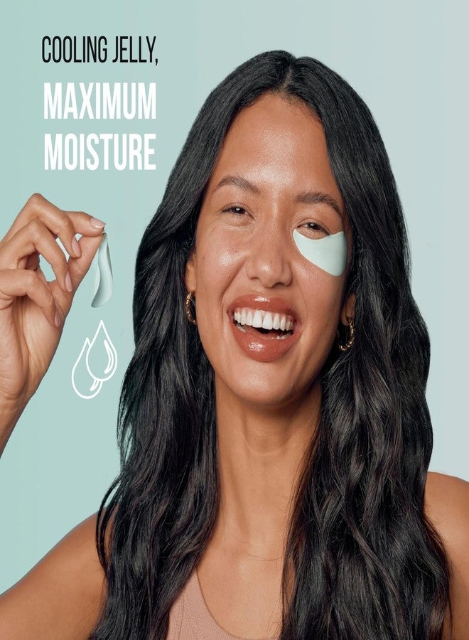 NIP+FAB Hyaluronic Fix Jelly Eye Patches (20 Pairs - Hydrating Hydrogel Under Eye Masks - Cooling Depuffing Eye Treatment for Dark Circles, Wrinkles & Puffy Eyes - Image 3