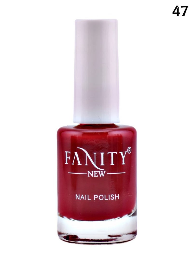 Fanity Nail Polish – Shade 047 + Free Nail Polish Remover - Image 1