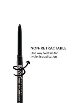 Vasanti Cosmetics VASANTI Kajal Waterline Eyeliner Pencil - Long-lasting, Waterproof, Smudge-proof, Safe for Sensitive Eyes, Waterline Eye Liner - Opthalmologist Approved and Tested (White Clarifier) 