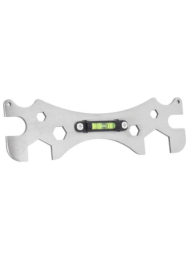 Thoraya Multifunction Wrench Level Tool Hex Screw Removal Spanner for Bathroom Faucet Water Pipe Repair  - Image 5