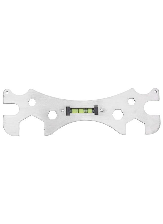 Thoraya Multifunction Wrench Level Tool Hex Screw Removal Spanner for Bathroom Faucet Water Pipe Repair  - Image 2