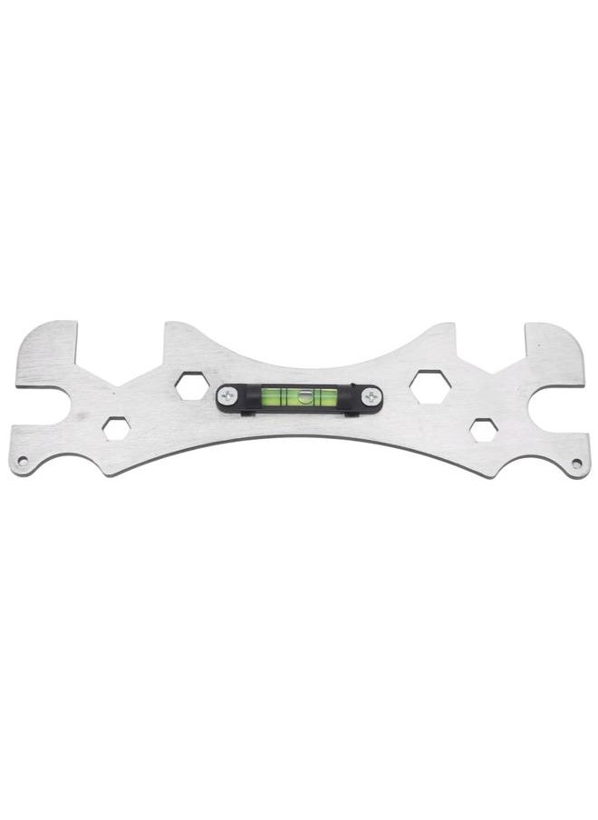 Thoraya Multifunction Wrench Level Tool Hex Screw Removal Spanner for Bathroom Faucet Water Pipe Repair  - Image 1