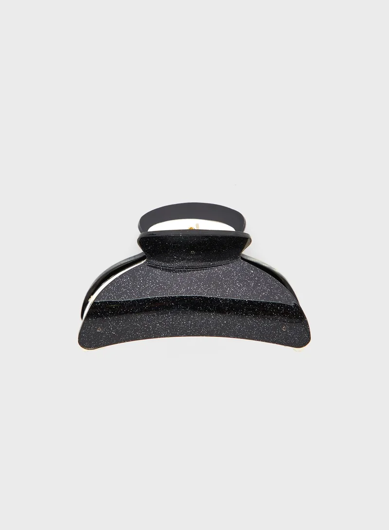 NEW LOOK Single Large Glitter Bulldog Hairclip