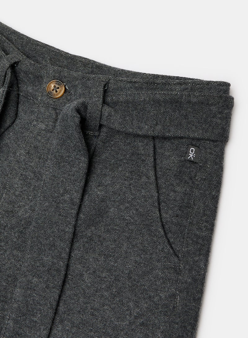 Okaidi Grey Pants for Girls - Image 3