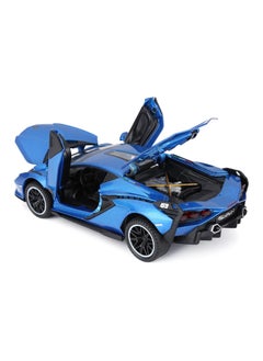 CHE ZHI Metal Model Car with Light and Sound – Pull Back Toy Car for Boys Age 3+ Years Old  - Image 2