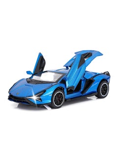 CHE ZHI Metal Model Car with Light and Sound – Pull Back Toy Car for Boys Age 3+ Years Old  - Image 1