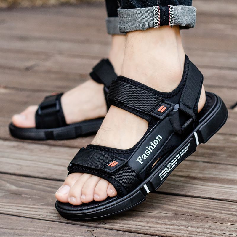 [] Sandals Men'S Summer Outdoor Sports Non-Slip Deodorant Drivers Driving Shoes Vietnam Beach Shoes - Image 5