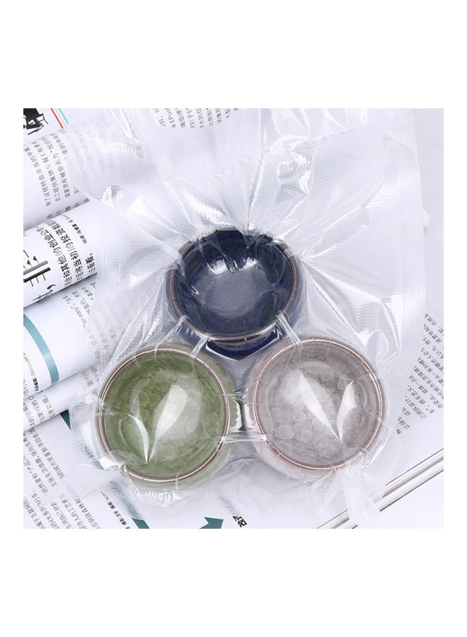 إسكدنيا أكياس تخزين طعام للمطبخ بتقنية تفريغ الهواء بتصميم منقوش شفاف 25.00 x 5.00 x 18.00سم - Image 3