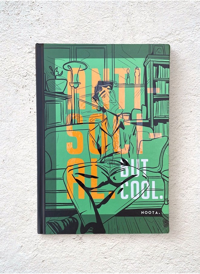 Noota A5 ANTISOCIAL BUT COOL NOTEBOOK  - Image 1