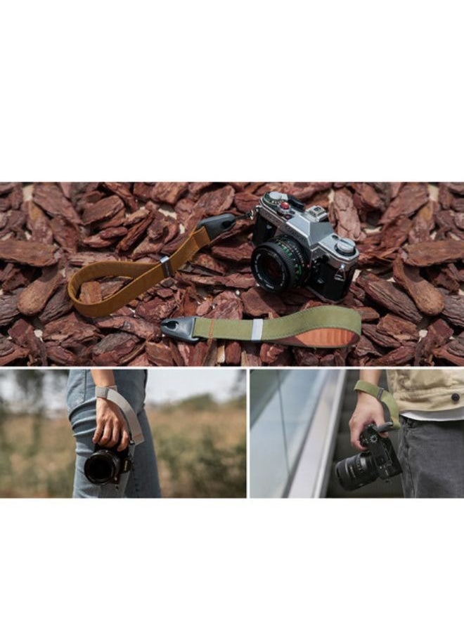 بجي تك حزام معصم للكاميرا من Pgytech باللون البني الترابي  - Image 4