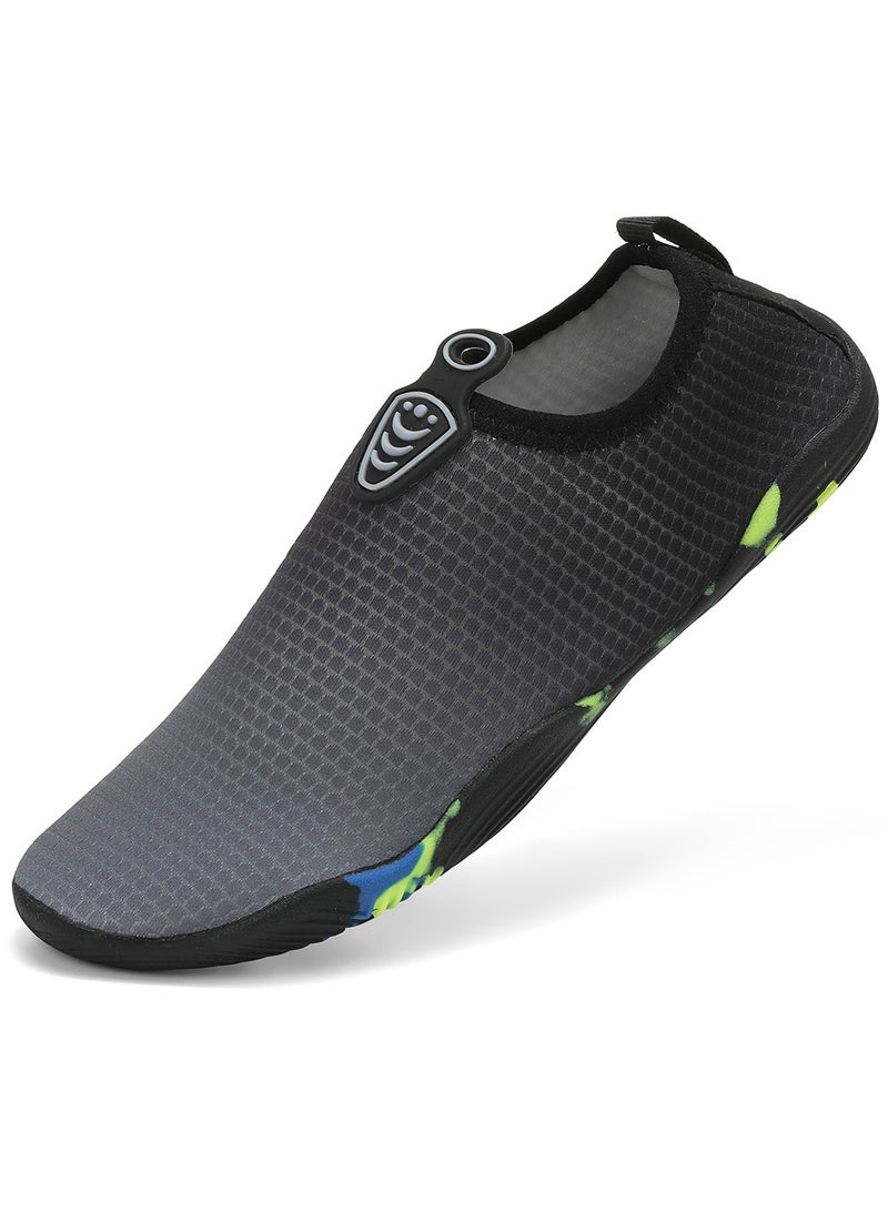 سكاي فيو أحذية مائية SKY VIEW للنساء والرجال، جوارب مائية سريعة الجفاف، سهلة الارتداء للشاطئ وحمام السباحة والنهر واليوغا والبحيرات وركوب الأمواج للجنسين - Image 1