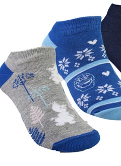 STITCH Kid's Pack of 3 Lycra Long Casual Socks  - Image 3