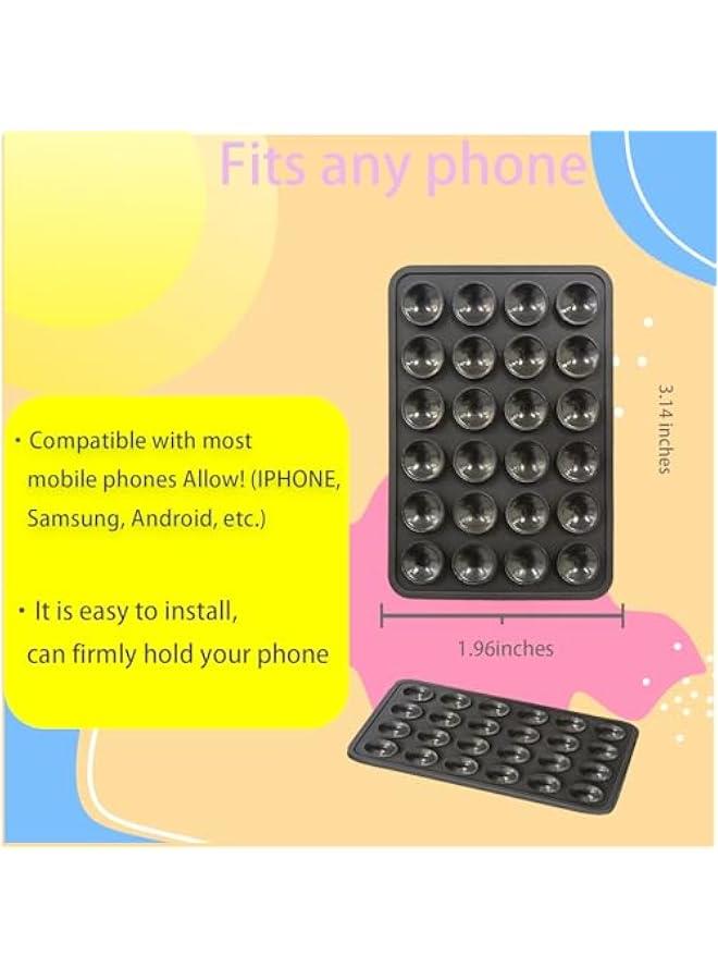 Silicone Suction Phone Case Mount，Hands-Free Mirror Shower Phone Stend,Multi-Purpose Suction Cup Phone Stend for iPhone and Android for Phone ，Tiktok Videos and Selfies - Image 5