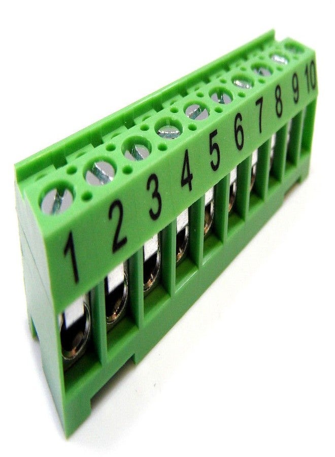 Zodiac Jandy Terminal Bar Connector, 10 Pin Green, AquaLink RS - Image 1