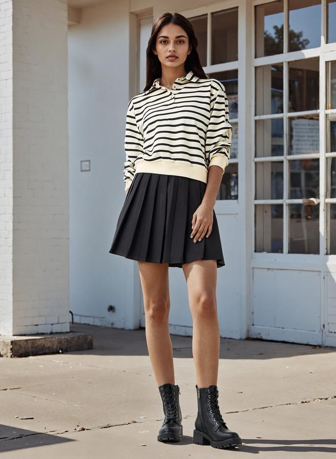 اس بي كاركترز سويت شيرت بياقة مطرز بتوم وجيري - Image 2