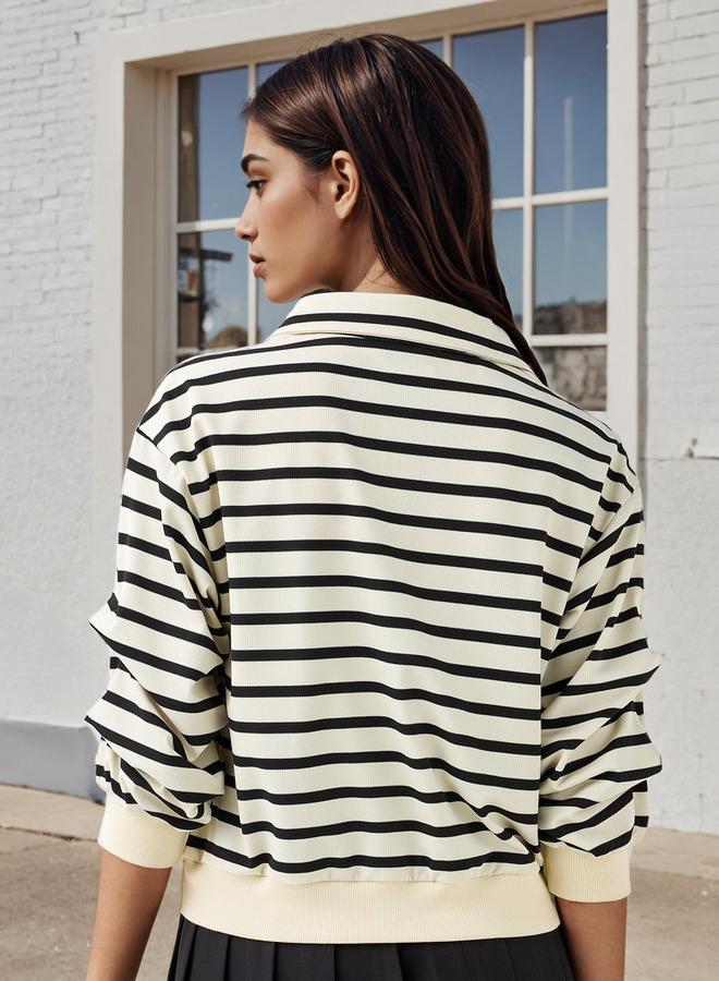 اس بي كاركترز سويت شيرت بياقة مطرز بتوم وجيري - Image 3