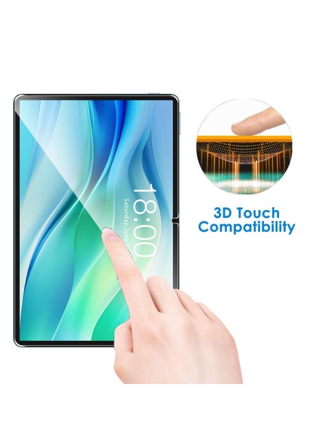 eGreen99 2Pcs for Samsung Galaxy Tab A11 / A9 8.7 inch Screen Protector, Suitable Protective Cover Friendly Tempered Glass High-Definition Transparent Film， High-Definition Transparent Tempered Glass Film Protection,，Clear - Image 4
