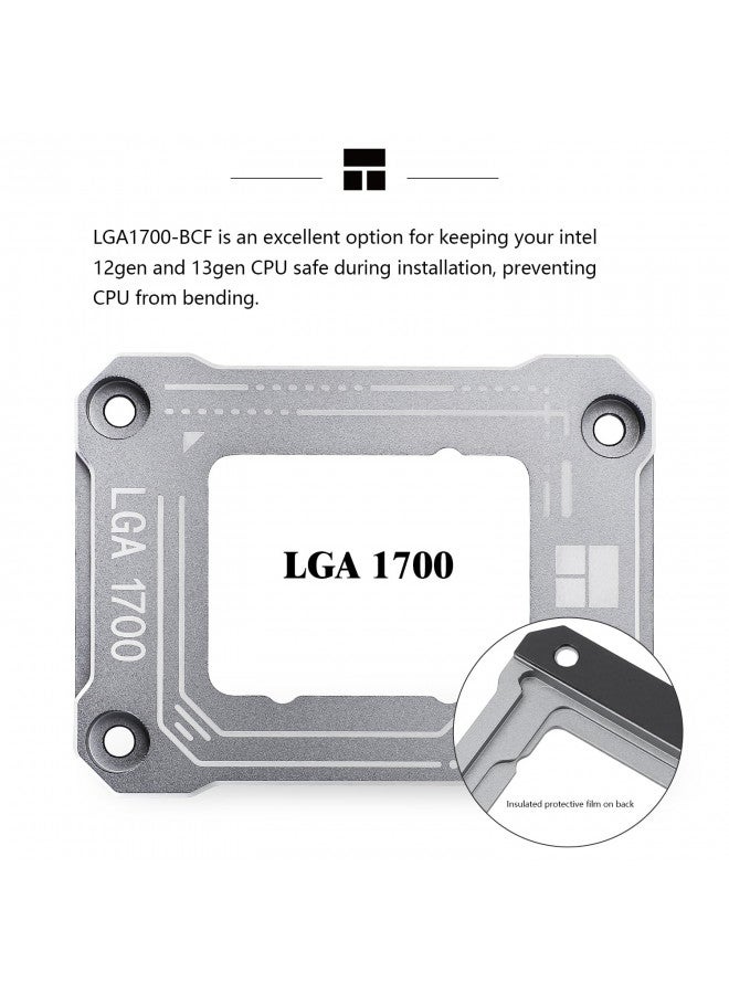 Thermalright Intel 12th/13/14th Generation LGA1700 Anti-Bending Buckle, Curved Pressure Plate, CPU Fixing Buckle, Fully Fitted and Fixed Without Trace Installation (Gray) - Image 2