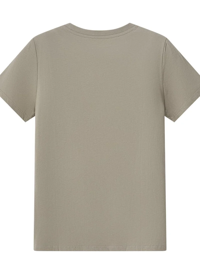 GIORDANO Women’s Comfort Fit Printed Crew Neck Cotton Jersey Tee